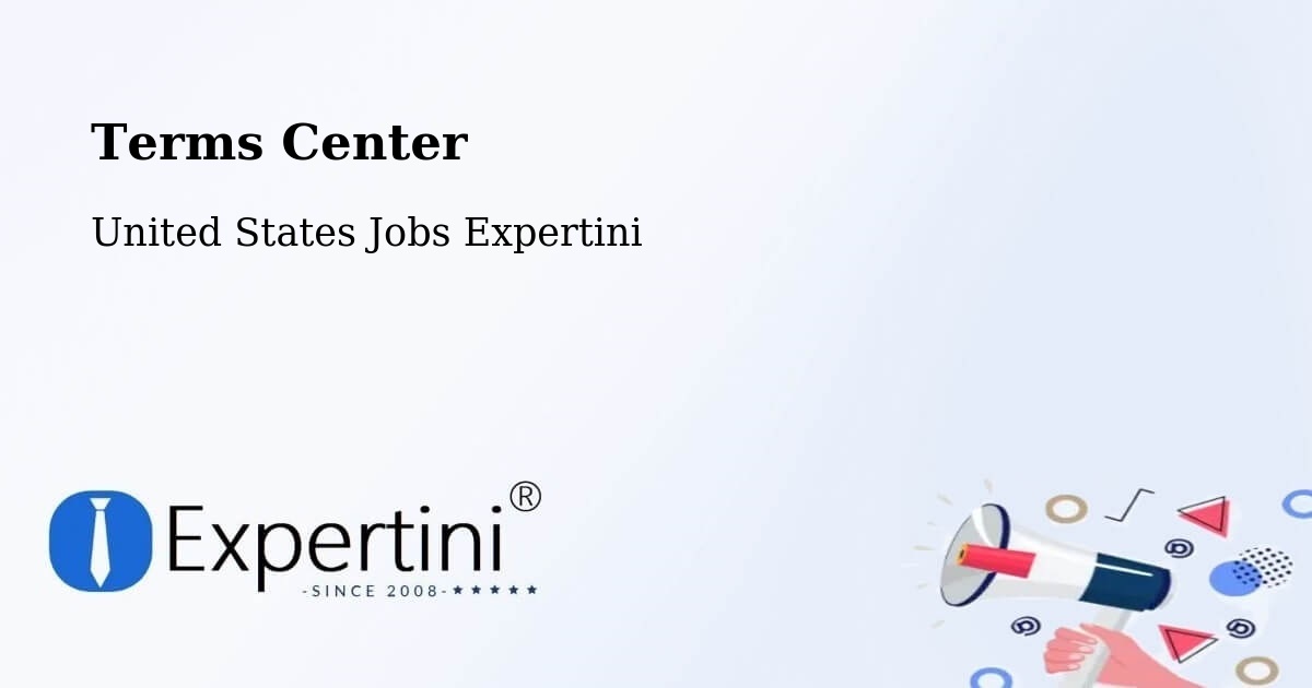 Terms of Service – Dedham - United States Jobs Expertini